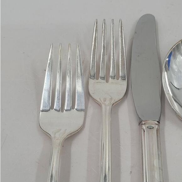 Rogers Brothers Silver Plate Eternally Yours Coquette 6-8 - Picture 8 of 12